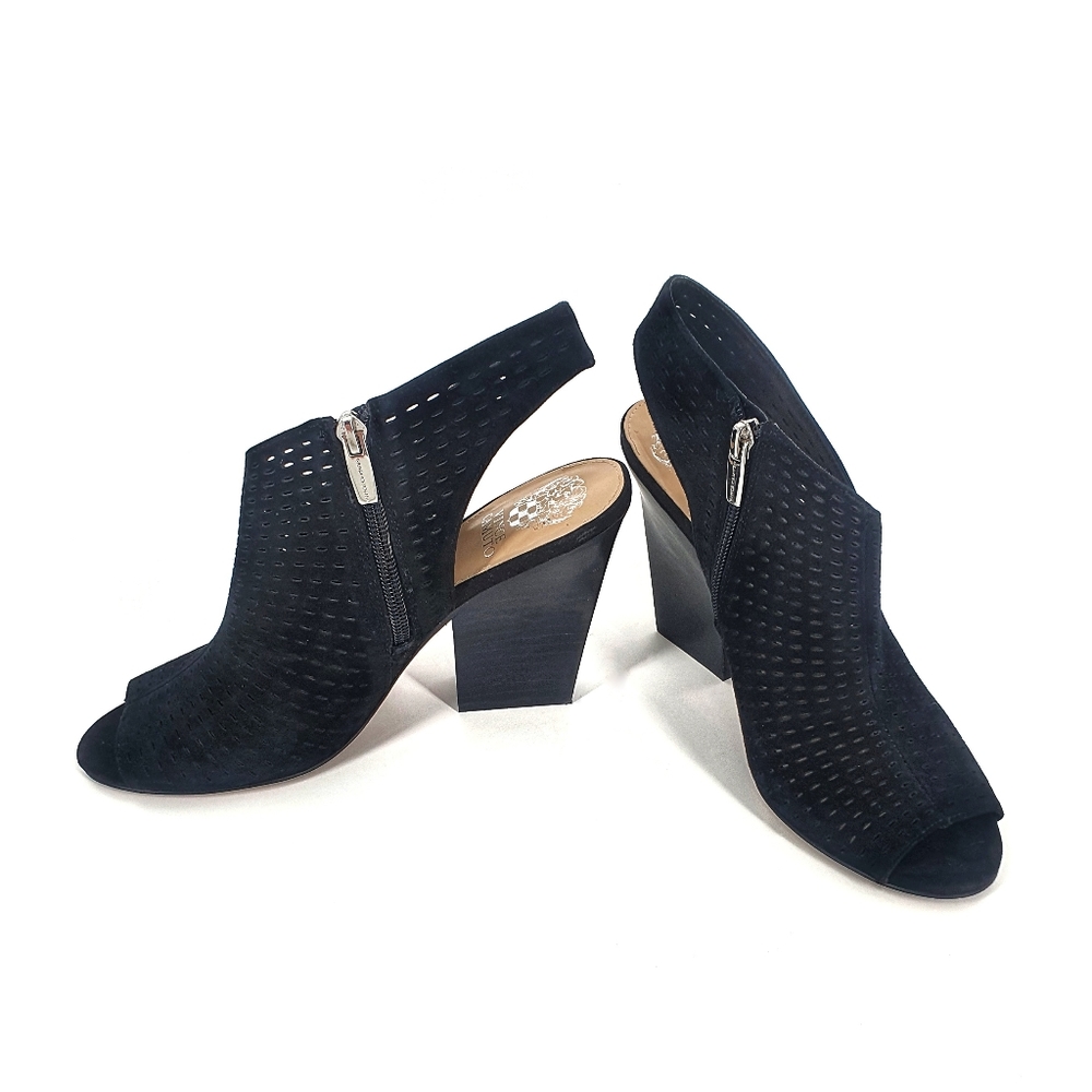 Vince Camuto "Madesti" Perforated Leather Sandal